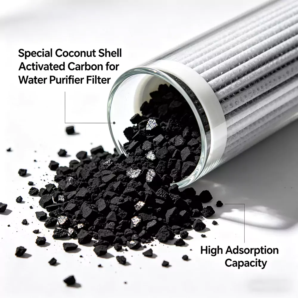Coconut Shell Carbon for Water Filter Cartridge