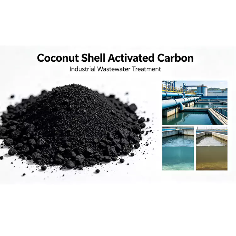 Очистка промышленных сточных вод Кокосовая скорлупа Carbon